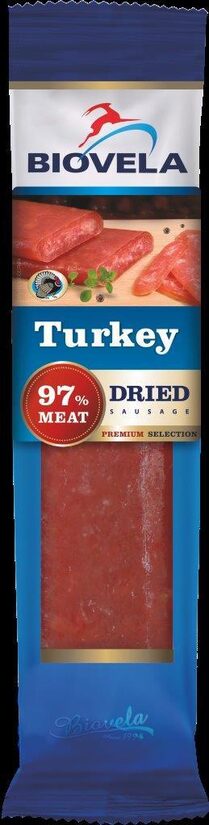 Cured sausage BIOVELA Turkey 200g